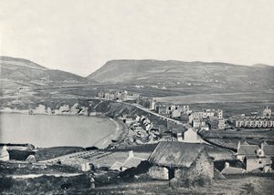 Port Erin - Vista panorámica de la ciudad y sus alrededores, 1895 de Unbekannt