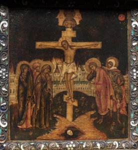 Tríptico portátil: La Crucifixión de Unbekannt