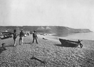 Portland - La playa Chesil, 1895 de Unbekannt