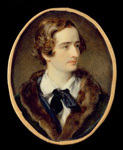 Retrato en miniatura de John Keats (detalle) de Unbekannt