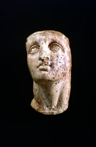 Busto retrato de un joven Alejandro Magno