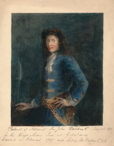 Retrato del Almirante Sir John Balchin, 1832 de Unbekannt