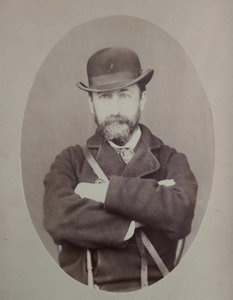 Retrato de Camille Saint-Saens 1835-1921, 1870 de Unbekannt