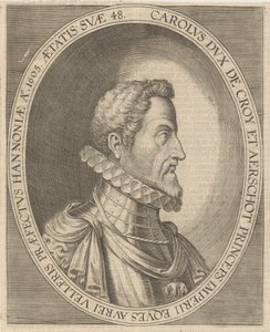 Retrato de Charles III de Croÿ, 1600s de Unbekannt