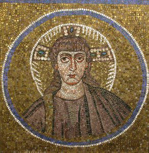 Retrato de Cristo, bizantino, original de principios del siglo XX, fechado a finales del siglo V-principios del siglo VI de Unbekannt