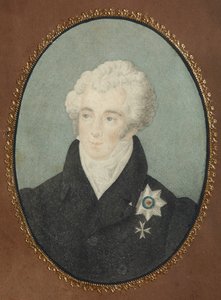 Retrato del Conde Alexander Lvovich Naryshkin 1760-1826, segundo cuarto del siglo XIX