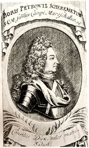Retrato del Conde Boris Sheremetyev de Unbekannt