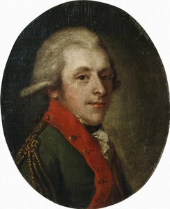 Retrato del Conde Nikolay Alexandrovich Zubov 1763-1805, finales del siglo XVIII