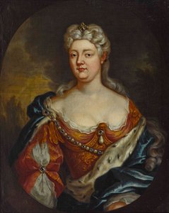 Retrato de la Condesa Carolina de Nassau-Saarbrücken 1704-1774, c. 1725