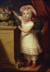Retrato de Ekaterina Dmitrievna Obreskova 1822-1874, ca 1825 de Unbekannt