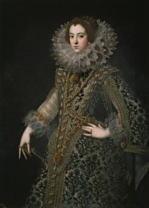 Retrato de Isabel de Francia, Reina consorte de España de Unbekannt