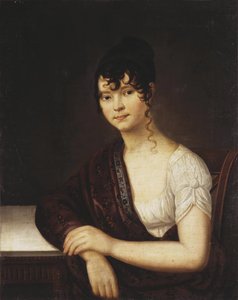 Retrato de Elizaveta Ivanovna Ogareva 1784-1815, 1800s de Unbekannt