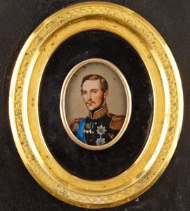 Retrato del Emperador Alejandro II 1818-1881, 1840s de Unbekannt