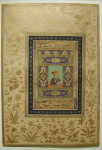 Retrato del emperador Jahangir, ca. 1615-20 de Unbekannt