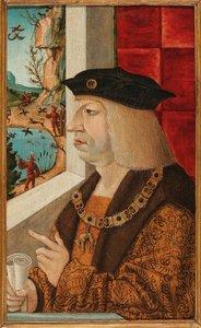 Retrato del Emperador Maximiliano I 1459-1519 de Unbekannt