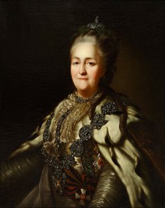 Retrato de la Emperatriz Catalina II de Unbekannt
