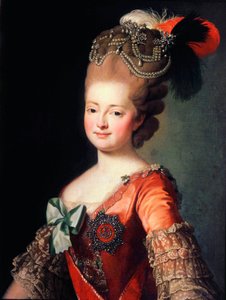 Retrato de la Emperatriz María Feodorovna de Unbekannt
