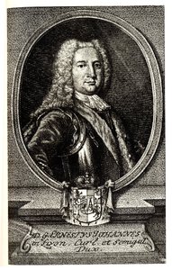 Retrato de Ernst Johann von Biron 1690-1772, Duque de Curlandia y Semigalia y regente del Imperio Ruso de Unbekannt