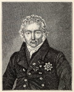 Retrato de Friedrich von Motz 1775-1830 de Unbekannt