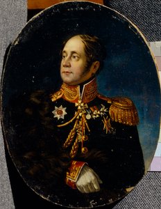 Retrato del General Nikolai Martemyanovich Sipyagin 1785-1828 de Unbekannt