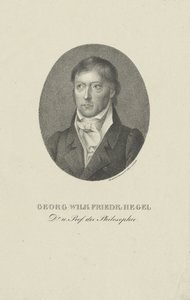 Retrato de Georg Wilhelm Friedrich Hegel 1770-1831