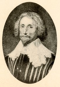 Retrato de George Sandys, con jubón rasgado y cuello Vandyke, c1610-1630, 1937 de Unbekannt