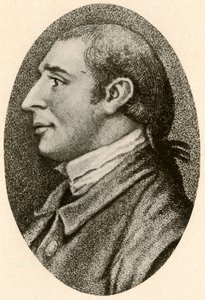 Retrato de Gouverneur Morris, con cabello liso y coleta de Unbekannt