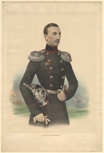 Retrato del Gran Duque Nikolai Nikolayevich de Rusia 18311891, 1860 de Unbekannt
