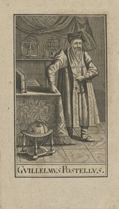 Retrato de Guillaume Postel 1510-1581, antes de 1740 de Unbekannt