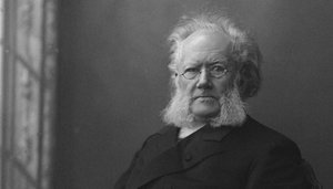 Retrato de Henrik Ibsen 1828-1906