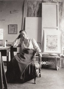 Retrato de Hilma af Klingt de Unbekannt