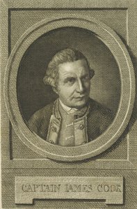Retrato de James Cook, después de 1771 de Unbekannt