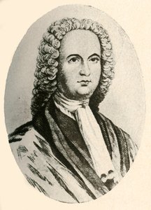 Retrato de James Logan, con peluca y toga judicial, usado en Pensilvania, 1745, 1937 de Unbekannt