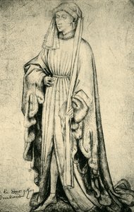 Retrato de Juan IV, Duque de Brabante, 1460-1470, 1943 de Unbekannt