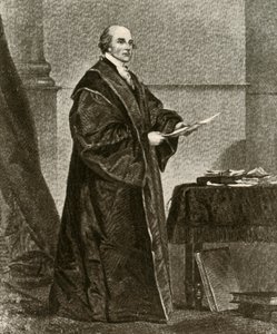 Retrato de John Jay con sus ropas como Primer Juez Presidente de los Estados Unidos, c1780, 1937 de Unbekannt