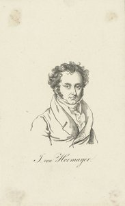 Retrato de Joseph Hormayr, Barón zu Hortenburg 1781-1848