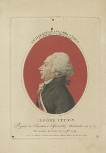 Retrato de Jérôme Pétion de Villeneuve 1756-1794, c. 1800
