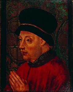 Retrato del Rey Juan I de Portugal 1357-1433, principios del siglo XV de Unbekannt