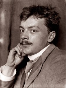 Retrato de Koloman Moser, 1890 de Unbekannt