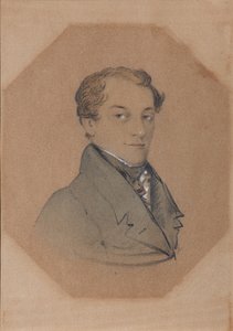 Retrato de Kondraty Fyodorovich Ryleyev de Unbekannt