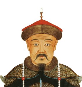 Retrato de Kublai Khan 1215-1294, siglo XIII