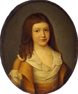 Retrato de Louis-Charles, Príncipe Real de Francia 1785-1795