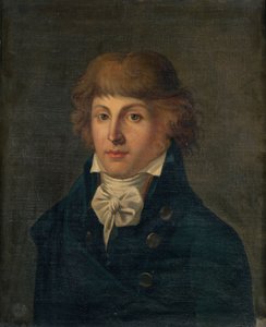 Retrato de Louis Antoine de Saint-Just 1767-1794, después de 1767 de Unbekannt