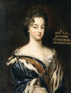 Retrato de Maria Enrichetta del Carretto 1671-1744, Marquesa de Grana e Savona, um 1700 de Unbekannt