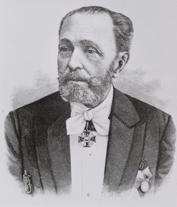 Retrato de Marius Petipa 1818-1910, 1899 de Unbekannt