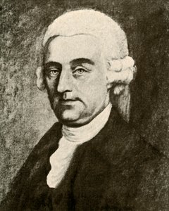Retrato de Nathaniel Appleton de Boston, con peluca blanca con rizos, c. 1740, 1937 de Unbekannt
