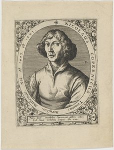 Retrato de Nicolás Copérnico 1473-1543, 1598 de Unbekannt