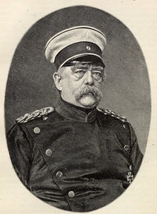 Retrato de Otto von Bismarck 1815-1898 de Unbekannt