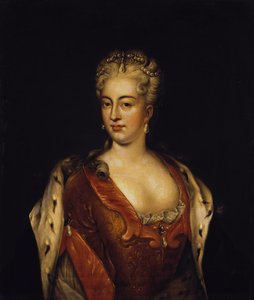 Retrato de la Princesa Charlotte Christine de Brunswick-Wolfenbüttel, esposa del Zarevich Alexei de Rusia