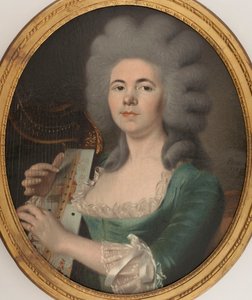 Retrato de Rosalie Dugazon 1755-1821 de Unbekannt